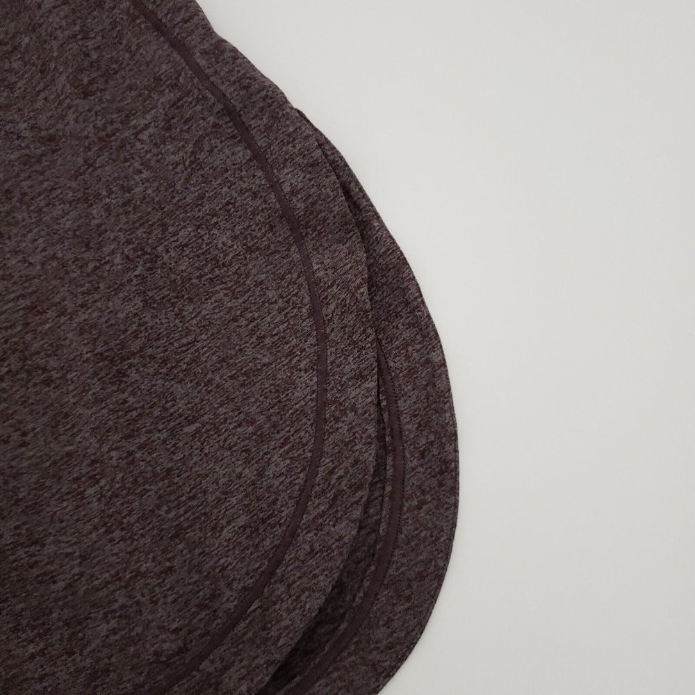 Athleta Uptempo Hoodie Sweatshirt Aubergine Heathered Purple NWT - Picture 13 of 14
